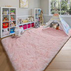 ONASAR Pink Area Rugs for Living Room Girls Bedroom, 5x8 Fluffy Bedside Throw - Image 7