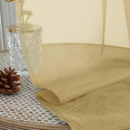 OWENIE Sheer Gold Curtains, Sheer Curtains 63 inch Length 2 Panels Set - Image 7