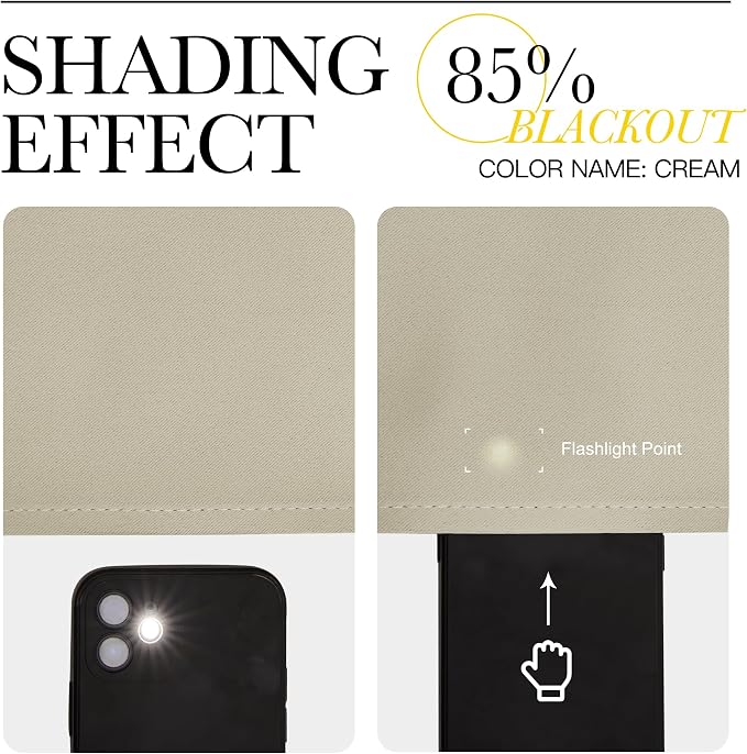 NICETOWN Thermal Insulated Grommet Room Darkening Curtains/Draperies/Panels - Image 4