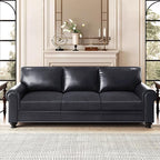 Leather Look Couch Cushion Covers Sofa Seat Slipcovers Sets Couches Furniture - Image 2