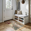 Washable Area Rugs 2'x4' Non-Slip Modern Abstract Soft by RELEANY