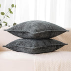 HPUK Fall Chenille Soft Throw Pillow Covers 18x18 Set of 2, Accent Cushion - Image 4