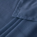 BGment Navy Blue Linen Curtains 63 Inch Length - Image 7
