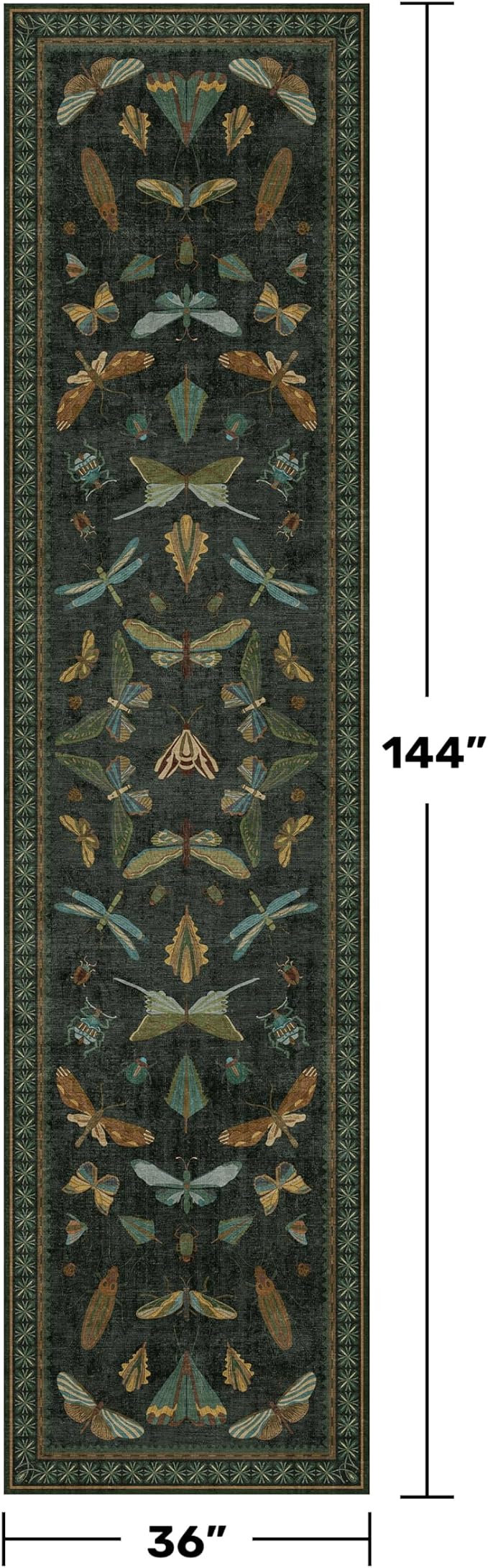 3x12 Long Hallway Runner Rug Non Slip - Image 2