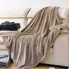 Newwiee 4 Pcs Flanne Fleece Throw Blanket - Image 5