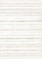 Nakagishi 6x8 Area Rugs Living Room: Washable Boho Large Neutral Soft Farmhouse - Image 7