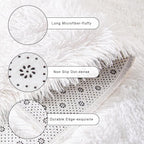 Chicrug Soft Area Rugs for Bedroom Living Room Plush Fluffy Rug 9x12 Feet - Image 7