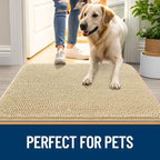 OLANLY Dog Door Mat for Muddy Paws 54x32, Absorbs Moisture and Dirt, Absorbent - Image 6