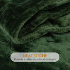 TOONOW Fleece Blanket Textured Fuzzy Plush Throw Blanket Twin Size 60" x 80" - Image 5