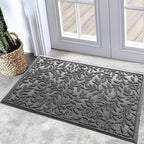 Bulijojo Sturdy Front Entrance Doormats, Durable Heavy Duty Welcome Mat by ShowYourStyle