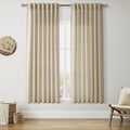 Nanspring Taupe Burlywood Curtains 63 Inch Length by Nanspring