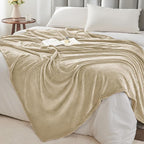 BEDELITE Fleece Blanket Linen Throw Blanket - Image 6
