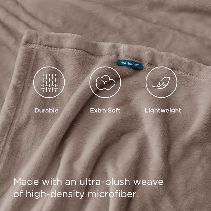 Bedsure GentleSoft Fleece Throw Blanket - Image 4