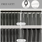 IVAPUPU Pinch Pleated Curtains 84 Inches Long - Image 3