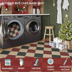 Lahome Christmas Rug, 5x7 Christmas Decor Rugs - Image 4