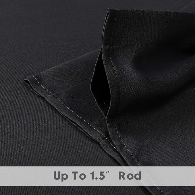 Chyhomenyc Black Blackout Valances - Image 6