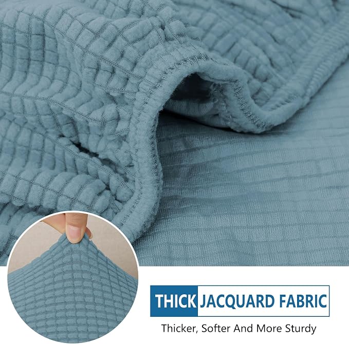 hyha Waterproof Sectional Couch Covers, Non Slip Sofa Couch Cushion Covers L - Image 5