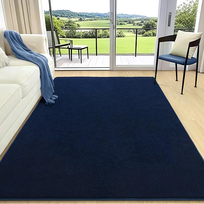 AROGAN Modern Shag Area Rug for Bedroom, 4x6 Feet Washable Rugs for Living Room - Image 2