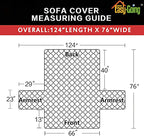 Easy-Going Reversible Couch Cover - Image 6