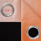 Ombre Orange and Blue Blackout Curtains 72 Inch Length 2 panels, Full Room - Image 7