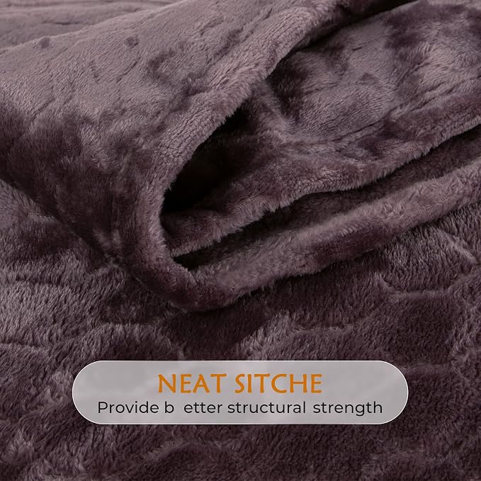 TOONOW Fleece Blanket Super Soft Cozy Throw Blanket 50" x 60", Lightweight - Image 5