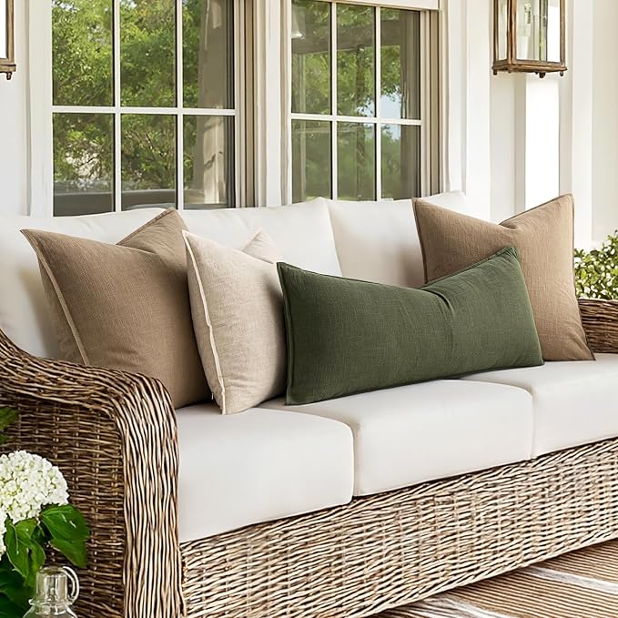 MIULEE Decorative Long Lumbar Throw Pillow Cover - Image 6