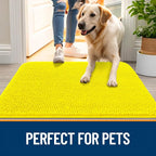 OLANLY Dog Door Mat for Muddy Paws 44x24, Absorbs Moisture and Dirt, Absorbent - Image 6