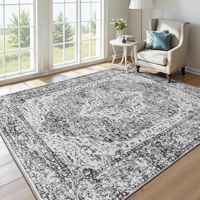 Lofus 5x7 Area Rugs for Living Room, Washable Area Rug, Rugs for Bedroom - Image 2
