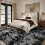 6x9 Ft Large Shag Rugs for Living Room Decor, Tie-Dyed Ultra Soft Fluffy Furry - Image 3