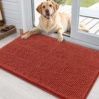 OLANLY Dog Door Mat for Muddy Paws 35x24, Absorbs Moisture and Dirt, Absorbent by OLANLY