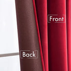 MIULEE Velvet Curtains Luxury Blackout Curtains - Image 6
