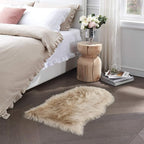 Small Faux Fur Sheepskin Rug 2x4 ft Ultra Soft Chair Sofa Cover Seat Pad - Image 8