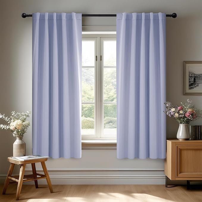 Deconovo Short Blackout Curtains by Deconovo