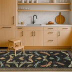 2x6 Black Entryway Runner Rugs Washable Non Slip Runners - Image 6