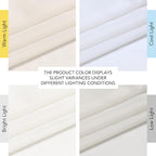 NICETOWN Sheer Curtains for Living Room 96 inches Long, Grommet Casual Style - Image 7