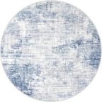 IOHOUZE Round Area Rug 3 Ft Circle Entryway Rugs Round Washable Door Mat Indoor - Image 9