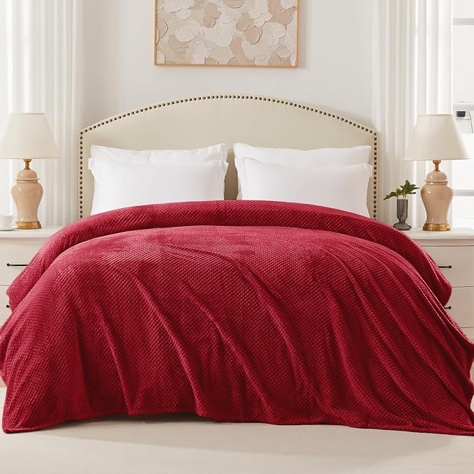 Exclusivo Mezcla Fleece Bed Blanket King Size, Super Soft and Warm Blankets - Image 3