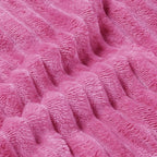 BEDELITE Fleece Throw Blanket for Couch – 3D Ribbed Jacquard Soft and Warm - Image 5