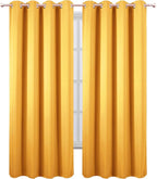 LEMOMO Yellow Thermal Blackout Curtains/52 x 84 Inch/Set of 2 Panels Room - Image 2