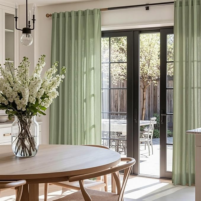MYSKY HOME French Door Curtains - Image 2