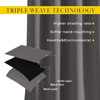 NICETOWN 95 inch Blackout Curtains - Image 4