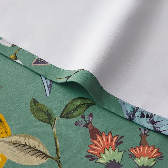 Topfinel Sage Green Blackout Valance Curtains 18 Inch Length Farmhouse Rustic - Image 5