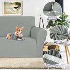ZNSAYOTX Super Stretch Loveseat Covers, New Striped Love Seat Slipcover - Image 4