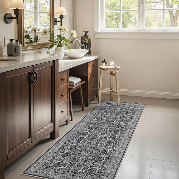 Washable 2x8 Runner Rug - Image 9