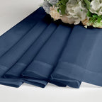 Aiyufeng Long Navy Blue Sheer Curtains 96 inches Long - Image 8
