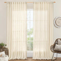 LAMIT Extra Wide Linen Curtains by LAMIT