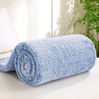 Exclusivo Mezcla Plush Fuzzy Fleece Throw Blanket Extra Large, Super Soft - Image 7