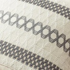 MIULEE Set of 2 Gray Boho Decorative Lumbar Pillow Covers 12x20 Inch Farmhouse - Image 4