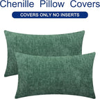 CaliTime Christmas Throw Pillow Covers Decorative 12 X 20 Inches Pack of 2 Cozy - Image 6