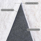 Small Area Rug, 2x3 Rug for Bedroom Shaggy Throw Rugs for Dorm Rug, Soft Shag - Image 5